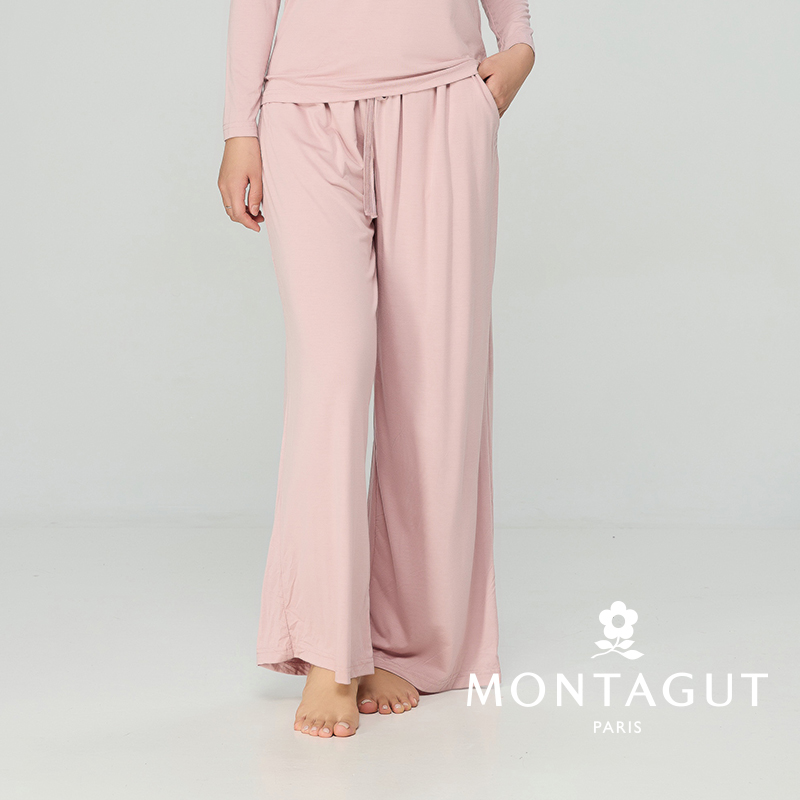 女植蠶居家長褲, , large