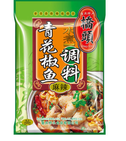 QIAOTOU Green Pepper Fish Seasoning, , large