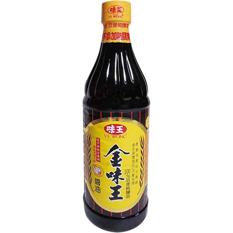 金味王純釀醬油 780ml