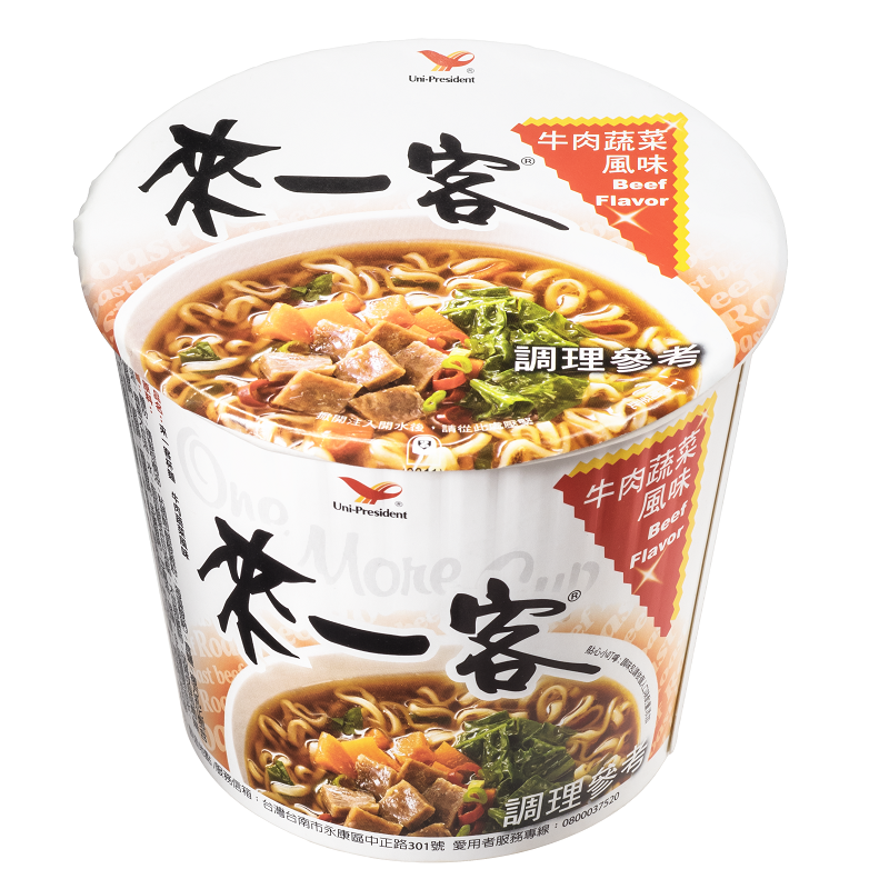 來一客-牛肉蔬菜 65g