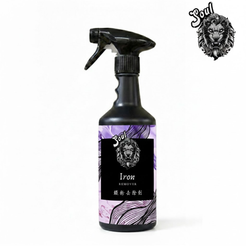 【Soul】Scented Iron Remover - pH Neutral Gentle Formula - Car Detailing Wheel & Paint Cleaner 500ml, , large